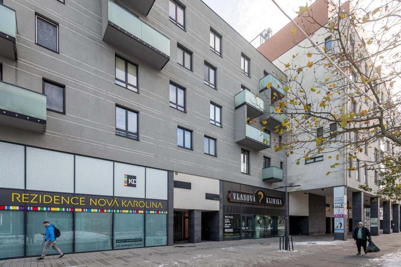 Nova Karolina Apartment Ostrava Bagian luar foto