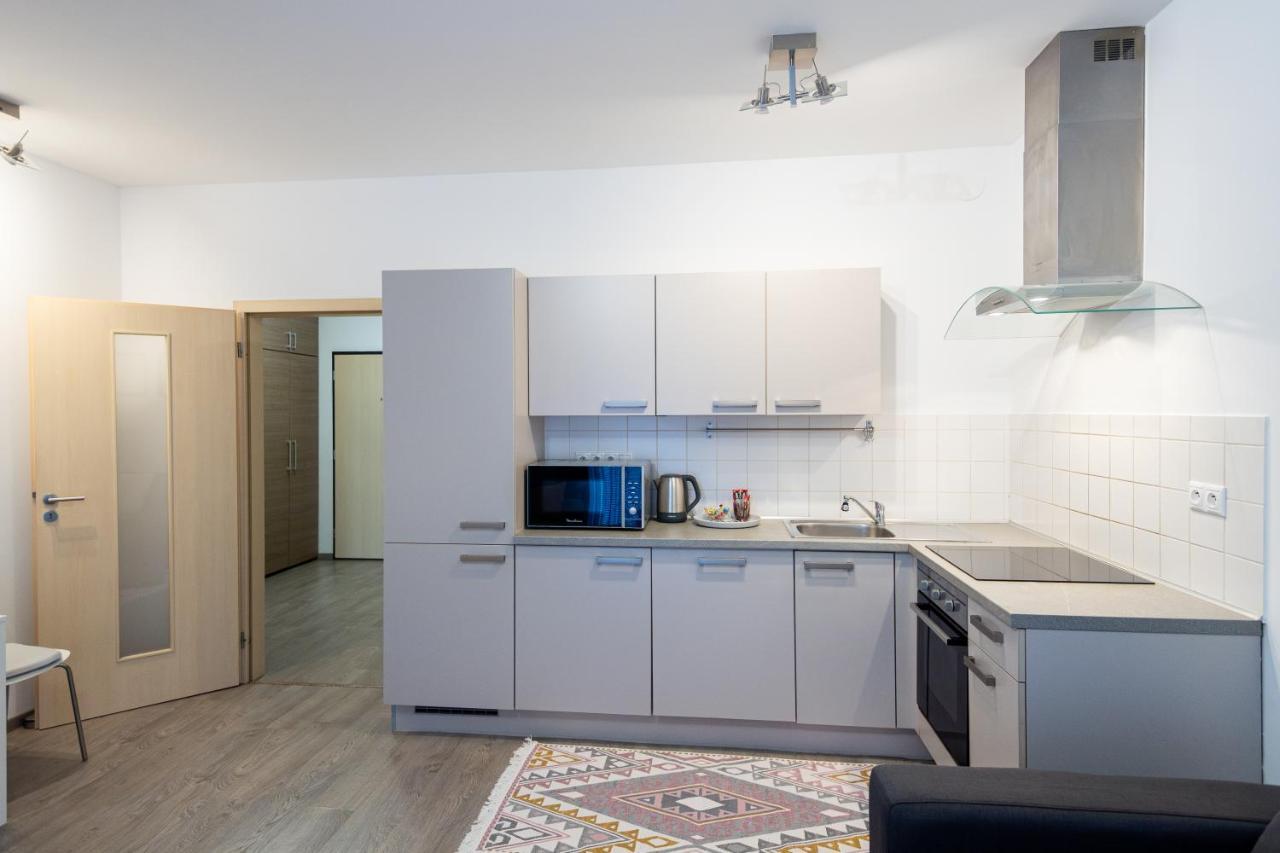 Nova Karolina Apartment Ostrava Bagian luar foto